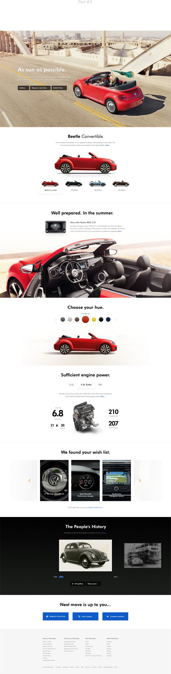 Volkswagen Website Redesign