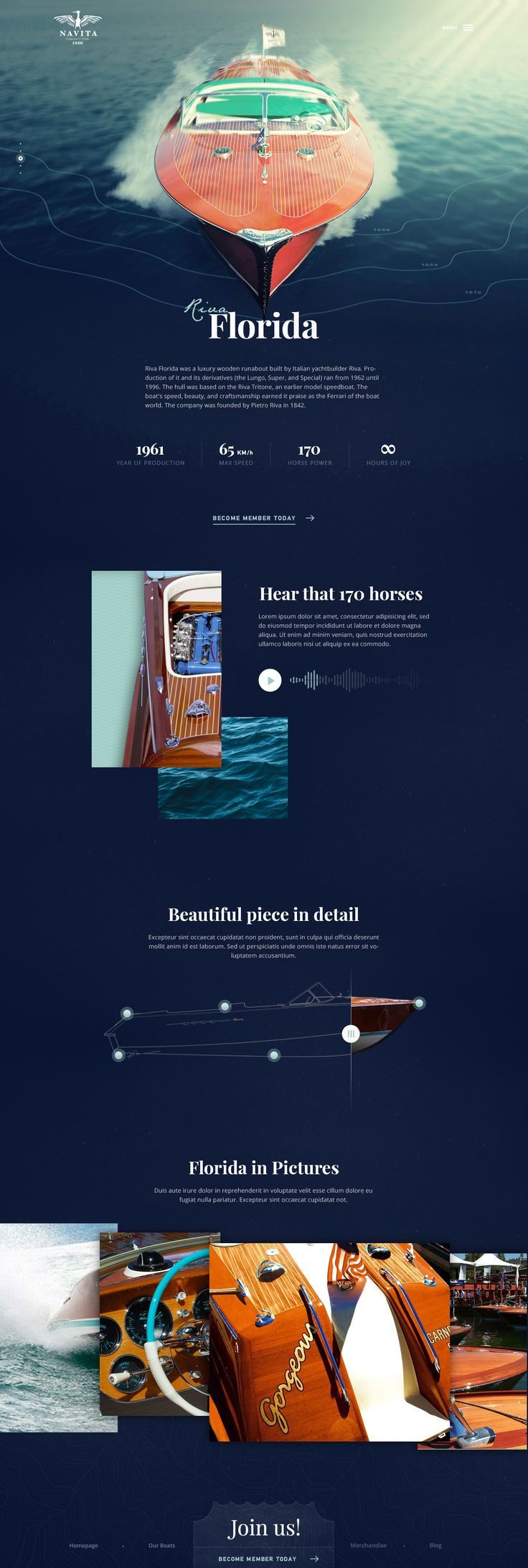 Yacht club – boat page by Martin Béber